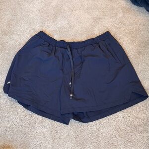 Fabletics Shorts Women’s Size XXL Sporty Navy Athletic Pickleball Gym Tennis